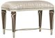 Michael Amini® Villa Cherie Beige/Hazelnut Ottoman-0