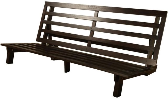 Kodiak Furniture Carson Corduroy Fog/Java Full Futon-4