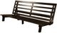 Kodiak Furniture Carson Corduroy Fog/Java Full Futon-4