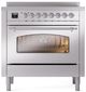Ilve® Nostalgie II Series 36" Stainless Steel Pro Style Induction Range-1