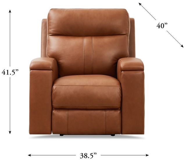 Hydeline® Venice Nutmeg Brown Power Recliner-2