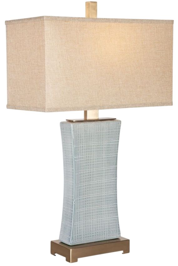 Uttermost® Cantarana Pale Blue Gray Table Lamp-0