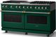 Viking® 5 Series 60" Ivy Pro Style Dual Fuel (NG) Range with Brushed Brass Trim-2