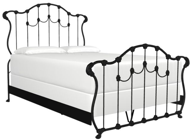 Wesley Allen Customizable Hamilton Queen Iron Bed-1