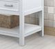 Furniture of America® Reston White 37" Vanity with Top/Sink-1