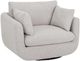 Franklin™ Marcella Meade Linen Swivel Accent Chair-0