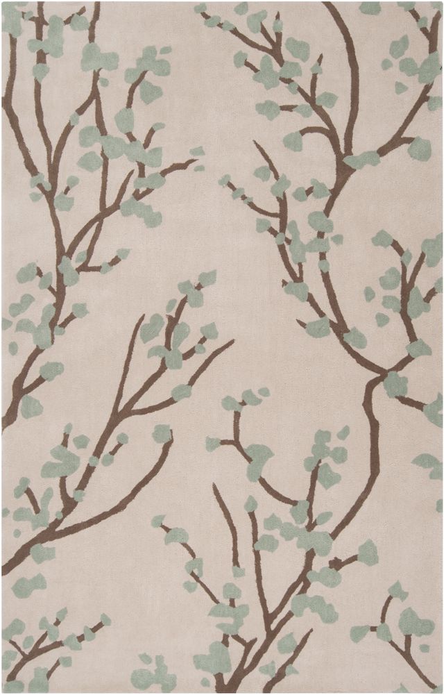 Surya Hudson Park Botanical 3'x5' Area Rug-0