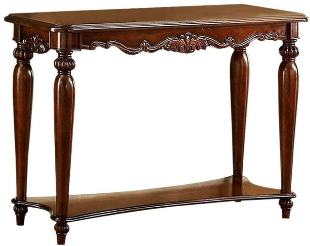 Furniture of America® Bunbury Cherry Sofa Table-0