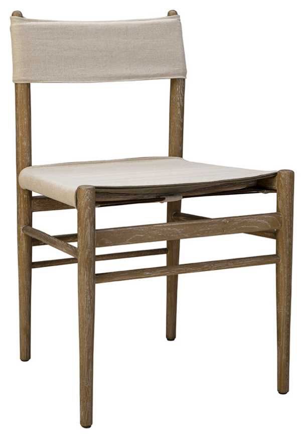 Furniture Classics Prescott Brown/White Dining Side Chair-0