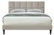 Bernards Evelyn Taupe Upholstered Full Panel Bed-1