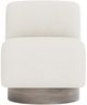 Bernhardt Marley Bernhardt Living White Swivel Chair-3