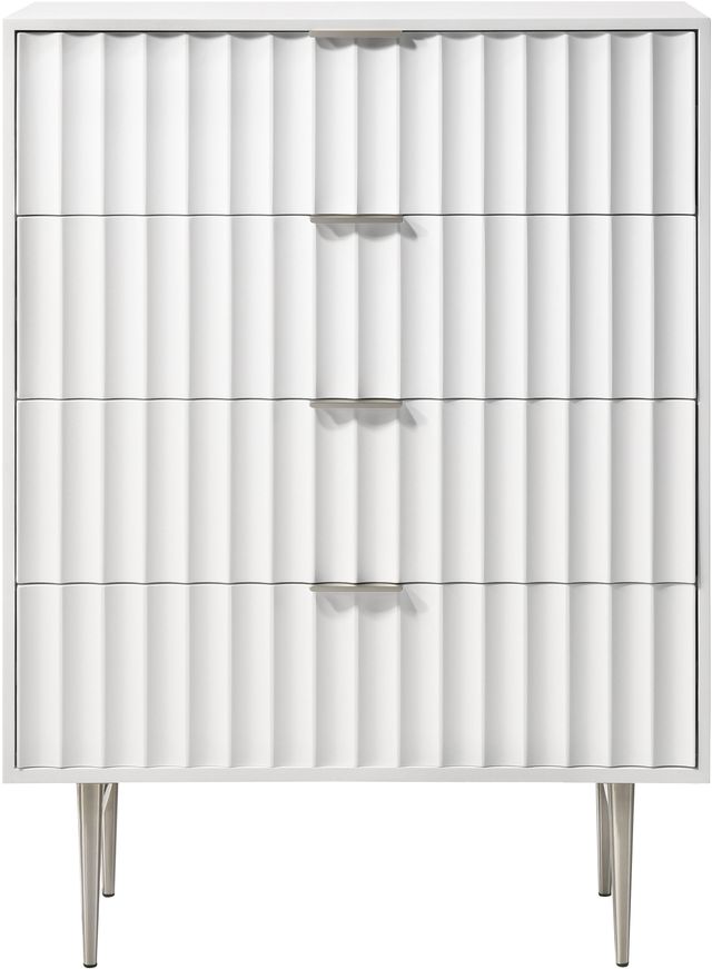 Meridian Furniture Modernist White Chest-2