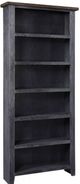 aspenhome® Eastport Drifted Black 84" Bookcase-0