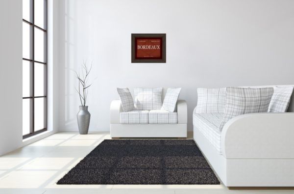 Classy Art Bordeaux by Paola Viveiros Wall Art-3