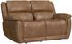 Flexsteel® Beau Silt Tan Power Reclining Loveseat with Power Headrests-0