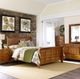 Liberty Furniture Grandpas Cabin 5-Piece Aged Oak Queen Sleigh Bedroom Set-1