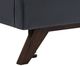 TOV Furniture Eden Grey Twin Velvet Bed-4
