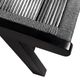 Armen Living Odette Black/Grey Outdoor Chaise Lounge-4