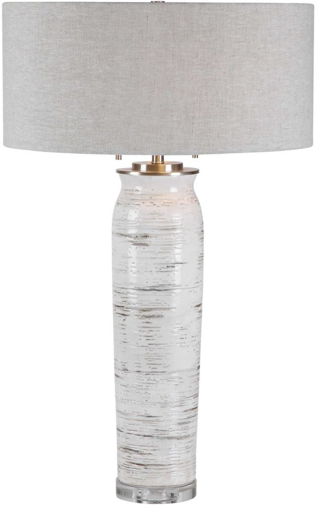 Uttermost® Lenta Off-White Table Lamp-0