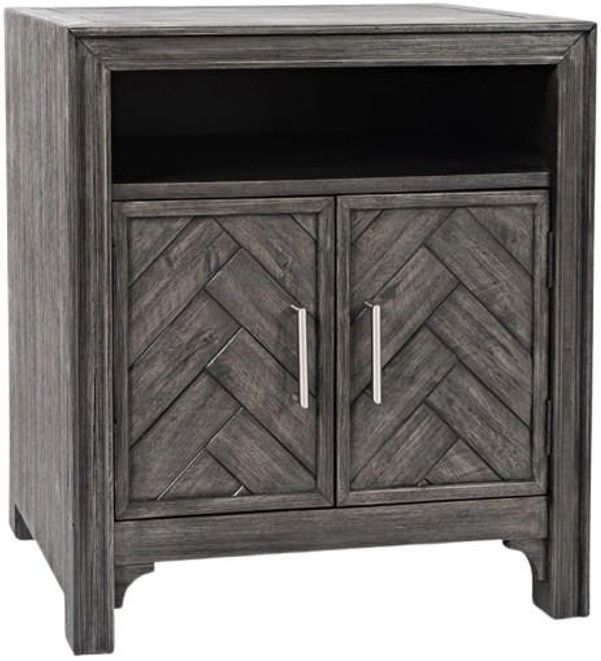 Jofran Inc. Gramercy Platinum Accent Table-0