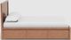 EQ3 Marcel Walnut Double Storage Bed-3
