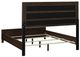 Coaster® Welsley Walnut Eastern King Panel Bed-2