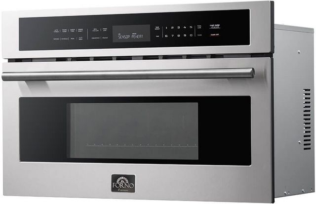 FORNO® Espresso Oliena 1.6 Cu. Ft. Stainless Steel Built In Microwave -4