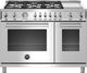 Bertazzoni Professional Series 48" Stainless Steel Pro Style Gas Range-0