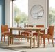 Jofran Inc. Urban Archive Wilson Auburn Upholstered Dining Side Chair-1