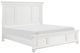 Homelegance® Mackinac White Eastern King Panel Bed-0