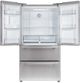 FORNO® Moena 36" 19.2 Cu. Ft. Stainless Steel French Door Refrigerator-3