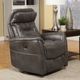 Parker House® Gemini Flint Power Swivel Glider Recliner-2