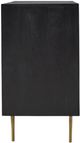 Signature Design by Ashley® Tayner Black/Gold Accent Cabinet-3