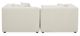 Moe's Home Collection Lowtide Nook 3-Piece Warm White Modular Sectional and Ottoman-4
