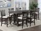 Steve Silver Co. Napa 5-Piece Dusky Cedar/White Counter Dining Set-1