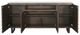 American Wholesale Furniture Contempo Brown TV Console-2