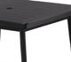 Telescope Casual Nola MGP Aluminum Black Square Dining Height Tapered Leg Table with Hole-1