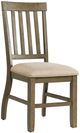 Elements International Stone 6-Piece Grey/Taupe Standard Height Dining Set-3