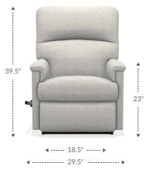 La-Z-Boy® Collage Fudge Rocking Recliner-4