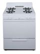 Premier Peerless 30" White Freestanding Gas Range-0