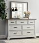 John Thomas Furniture® Summit Heather Gray/Mist Chest-1