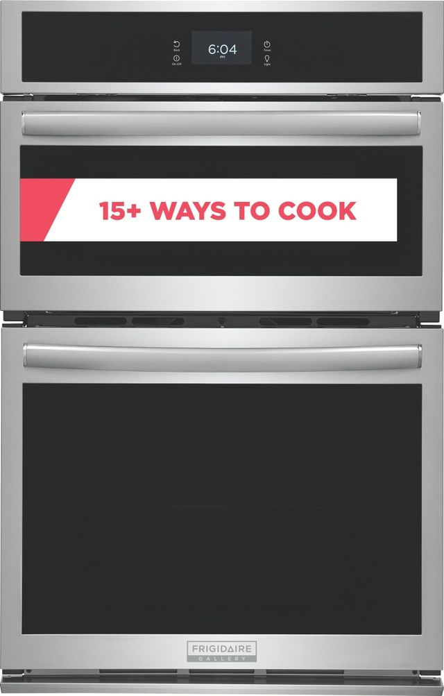 Frigidaire Gallery® 27" Smudge-Proof®  Stainless Steel Oven/Micro Combo Electric Wall Oven -1