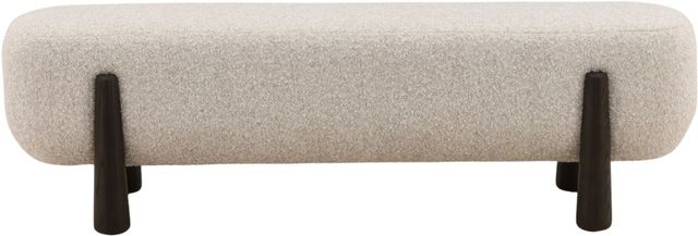 Dovetail Furniture Maristela Beige Bench-1