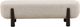 Dovetail Furniture Maristela Beige Bench-1