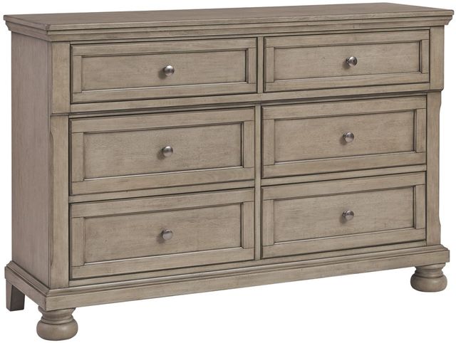 Signature Design by Ashley® Lettner Light Gray 6-Drawers Dresser-0
