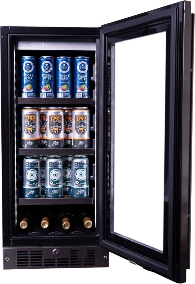 Silhouette® Pro Gen 2 - 15" 3.1 Cu. Ft. Stainless Steel Built-In Beverage Center-4