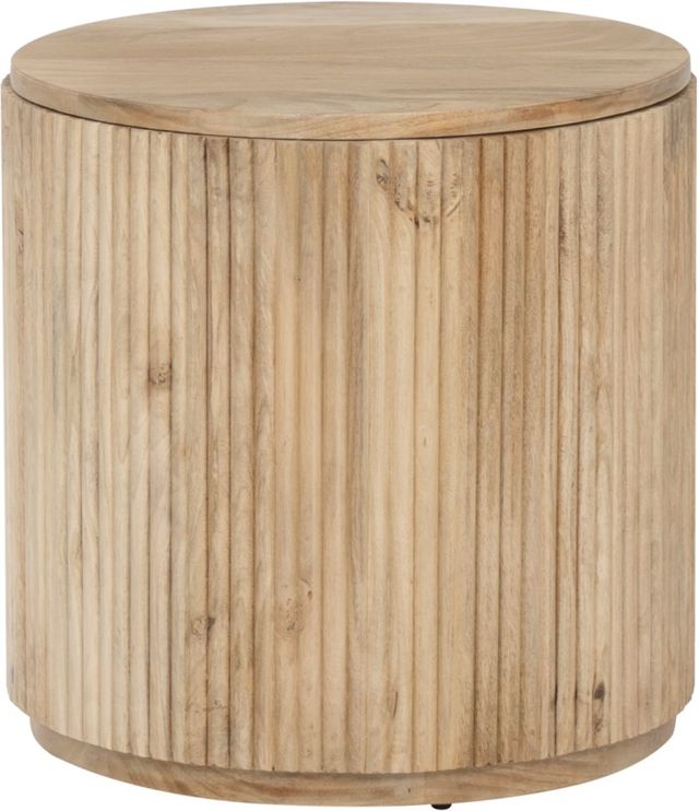 Powell® Sutton Natural Accent Table with Lid-4