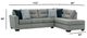 Behold™ Home Bono 2-Piece Slate Sectional-2