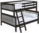 Crate Designs™ Furniture Espresso Full XL/Queen Tall Mission Bunk Bed-0