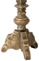 A & B Home Basilia Antique Gold Candlestick Holder-2